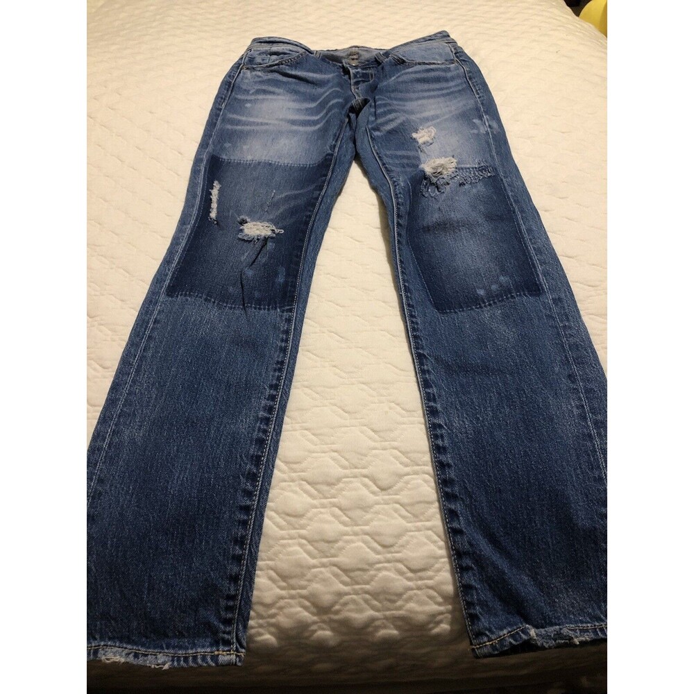 Buckle Black ankle skinny 25x28  Distressed